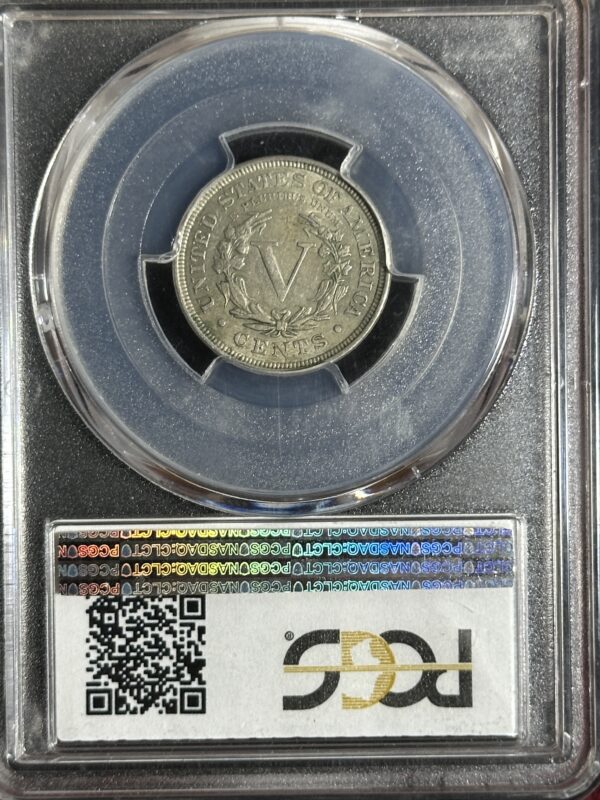 1899 Liberty Nickel PCGS AU55 - Image 2