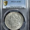 1903 Morgan Dollar PCGS AU55 graded by PCGS, encased in a protective slab with visible certification details.