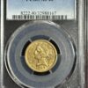 1844-O Gold Quarter Eagle, PCGS XF40.