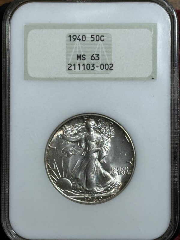 1940 Walker Half Dollar NGC MS63 - SOLD!