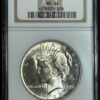 1922 Peace Dollar NGC MS64