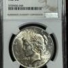 1923-S Peace Dollar NGC MS62