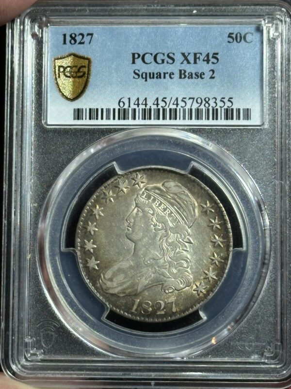 1827 Capped Bust Half PCGS XF45