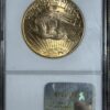 1924 St Gaudens Gold Double Eagle NGC MS65 - Image 2